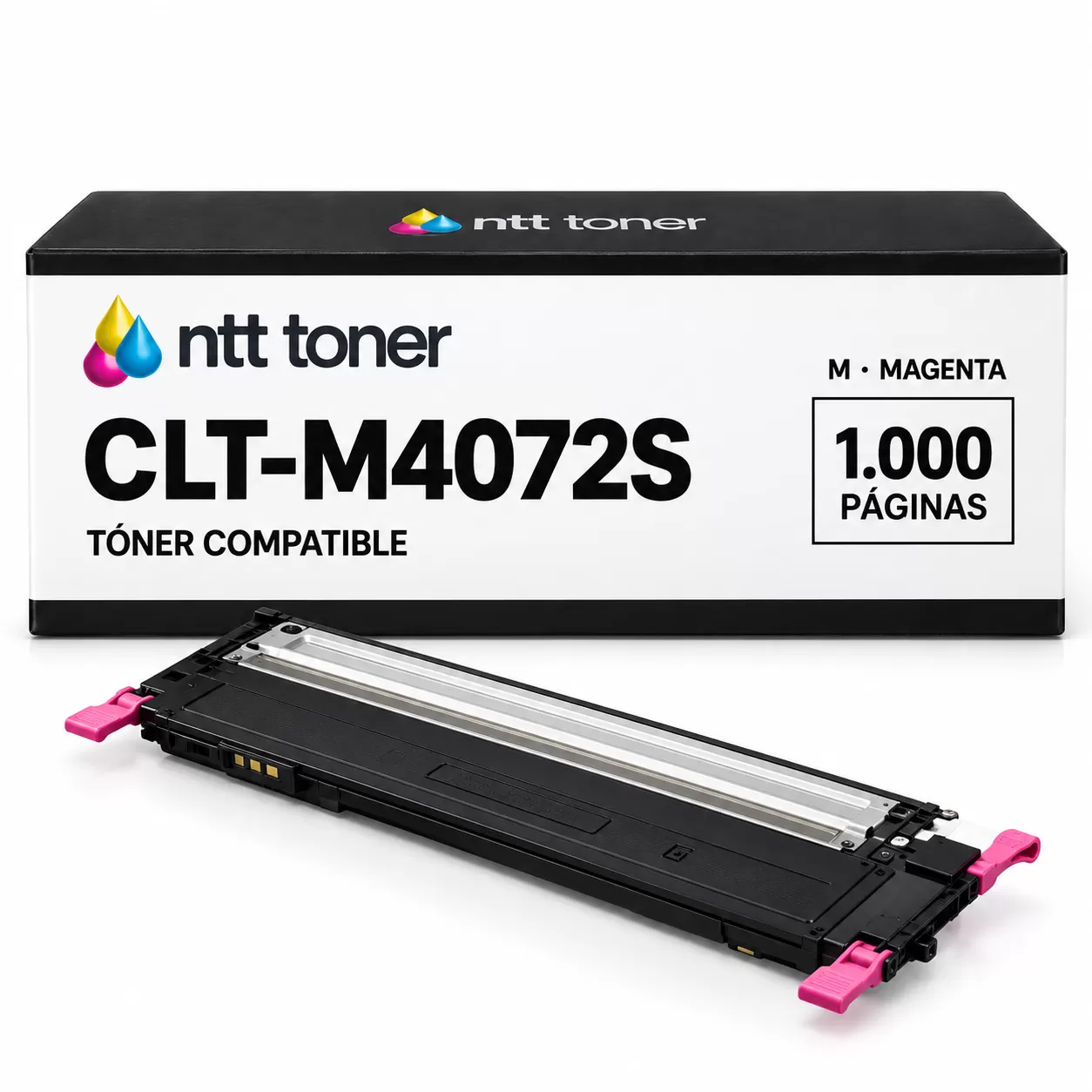 Toner Samsung CLT-M4072S Magenta Compatible